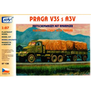 SDV 87138 Bausatz Praga V3S Pr/Pl +Hnger A3V Pr/Pl  Mastab 1:87
