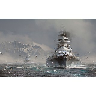 ITALERI 510046501 1:700 Bismarck - World of Warships