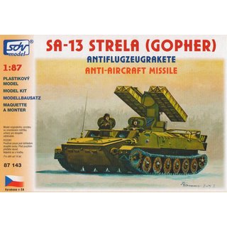 SDV 87143 Bausatz Schtzenpanzer SA-13 Strela  Massstab 1:87