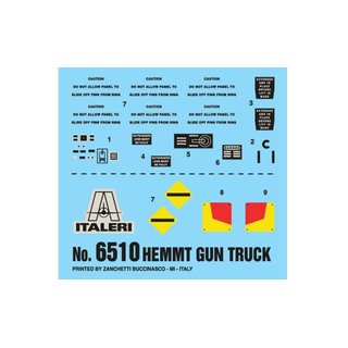 ITALERI 510006510 1:35 HEMTT Gun Truck
