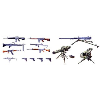 ITALERI 510006421 1:35 Militr-Set Moderne Waffen