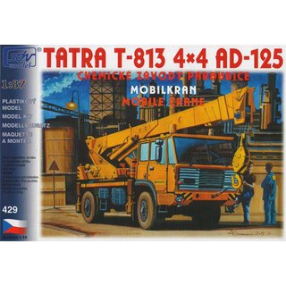 SDV 10429 Bausatz Tatra 813 4x4 AD125, Mobilkran Mastab: 1:87