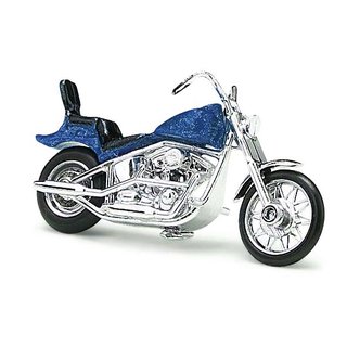 Busch 40152 US Motorrad, blau-metallic  Mastab 1:87