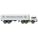 Wiking 048801 Krupp 806 Pritschensattelzug, Walhalla Kalk...