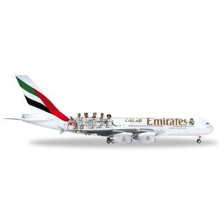 Herpa 558310 Airbus A380 Emirates, Real Madrid  Mastab 1:200