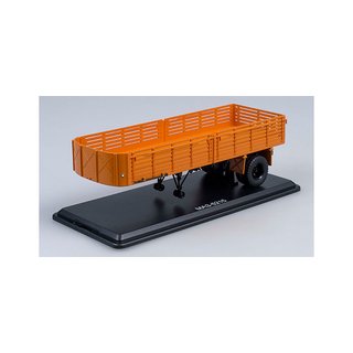 SSM 83SSM7010 Semitrailer MAZ-5215, orange Mastab: 1:43