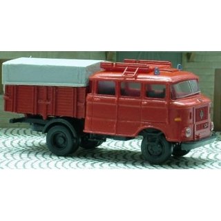 Hdl 127017 IFA W50L Bautruppwagen, Feuerwehr Spur TT