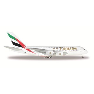 Herpa 514521-004 Airbus A380 Emirates, A6-EUK  Mastab 1:500