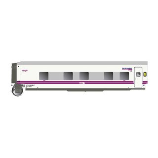 Electrotren E3357 RENFE, Talgo Train and Breakf Spur H0