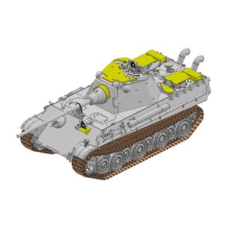 DRAGON 500776917 Mastab: 1:35 Panther Ausf.F w/Night S