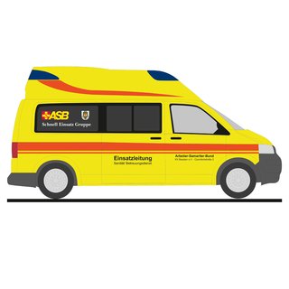 Rietze 51912 Ambulanz Mobile Hornis Silver, ASB Bautzen Mastab: 1:87