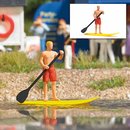 Busch 7864 Action Set: Stand Up Paddling Spur H0