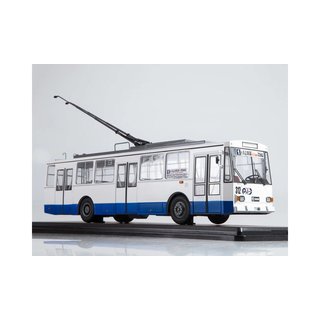 Herpa 83SSM4043 Skoda 14tr Bus, wei/blau  Mastab 1:43