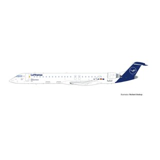 Herpa 613095 Bombardier CRJ-900, Lufthansa Reg. Mastab 1:100