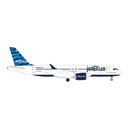 Herpa 535298 Airbus A220-300, JetBlue, Hops Tail Design...