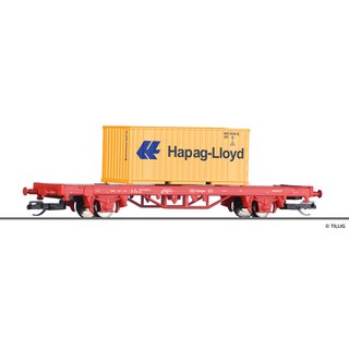 Tillig 17480 Containerwagen START, Lgs, DBAG, Ep. VI beladen mit 20`Container Spur TT
