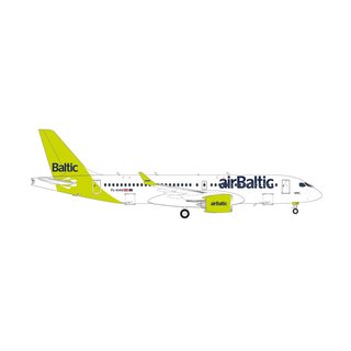 Herpa 562751 Airbus A220-300, air Baltic 100th A220  Mastab 1:400
