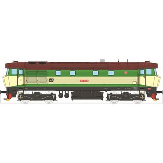 Kuehn/TT-KS 33418 Diesellok Rh 749 (ex. T478.1), grn/beige, CD Cargo, Ep. V  Spur TT