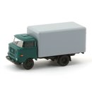 Hdl 121052-08  IFA W50 mit Normalkoffer, grn Spur TT