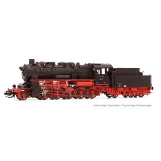 *Arnold HN9061S Dampflokomotive BR58 201, DR, Ep.III mit vierdomigen Kessel, DC-Sound  Spur TT