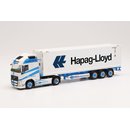 *Herpa 314848 Volvo FH Gl. XL Container-Sattelzug,...