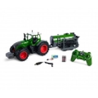 Carson 500907344 Mastab:  1:16 RC Traktor m.Tankwag.2.4G 100% grn