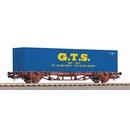Piko 27700 Spur  H0 Containertragwagen GTS, FS  1x 40...