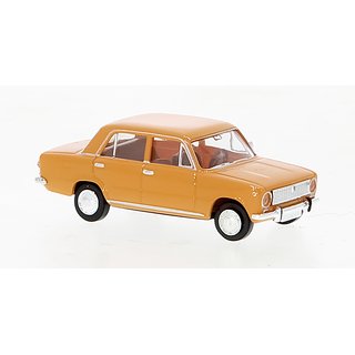 Brekina 22415 Fiat 124, orange, 1966 Mastab: 1:87