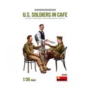 MiniArt 550035406 Mastab: 1:35 Fig. US Soldaten im Caf...