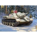 Zvezda 926281 1/100  Panzer SU-122, Snap Kit