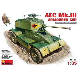 MiniArt 550035159 Mastab: 1:35 Brit. Sphpanzer AEC Mk.III