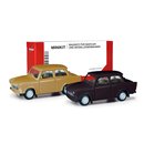 Herpa 013901-002 MiniKit 2x Trabant 601 Limousine,...