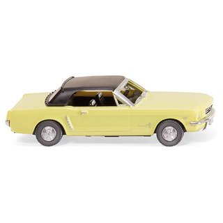 WIKING 020599 Ford Mustang Cabriolet, sunlight yellow Massstab: H0
