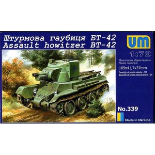 UM Bausatz 72339 Leichter Panzer BT42 Finnland, Mastab: 1:72