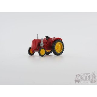 Mehlhose 10108 Traktor Famulus, rot/gelbe Felgen Massstab: H0