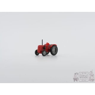 Mehlhose TT6805 Famulus Traktor rot/silber Felgen Massstab 1:120