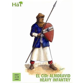 HT 372807 28 mm El Cid schwere Almoravidische Infanterie Mastab: