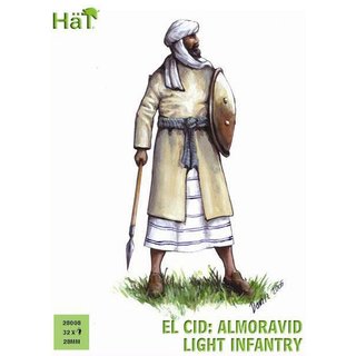 HT 372808 28 mm El Cid leichte Aloravidische Infanterie Mastab: