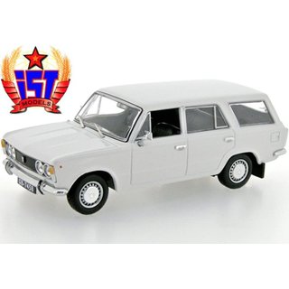 *IXO IST082 Polski Fiat 125P Kombi, hellgrau (1973) Mastab: 1:43