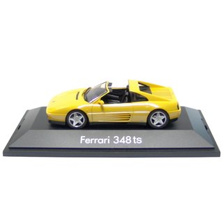 *Herpa 010214 Ferrari 348 ts, gelb  Mastab 1:43