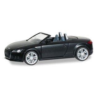 *HERPA 028400 Audi TT Roadster, brillantschwarz Maßstab 1:87