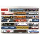 Herpa 029254 LKW Schaukasten (weiß), Eurolänge...