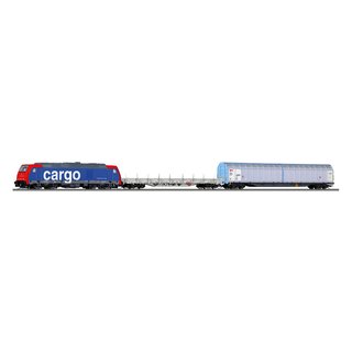 Tillig 01434  Güterzug, SBB, Ep. VI  Bettungsgleis  Spur TT
