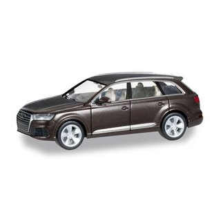 *Herpa 038447 Audi Q7 met. argusbraun Maßstab 1:87