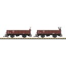 LGB L41031 Wagenpaar offene Güterwagen Ow DR Ep. IV...