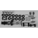 HERPA 082532 MAN LKW-Fahrgestell 4-achs (2 Stück)...