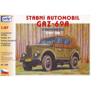 SDV 87139 Bausatz GAZ 69 A Stabsfahrzeug Maßstab: 1:87