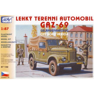 SDV 87142 Bausatz GAZ 69  Maßstab: 1:87