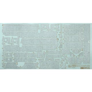 Tamiya 300012644 1:35 WWII Zimmerit Dekor-Satz