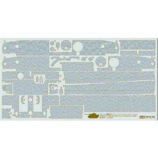 Tamiya 300012647 1:35 WWII Zimmerit Dekor-Satz